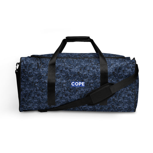 Digital Blue Base Camo - Duffle Bag