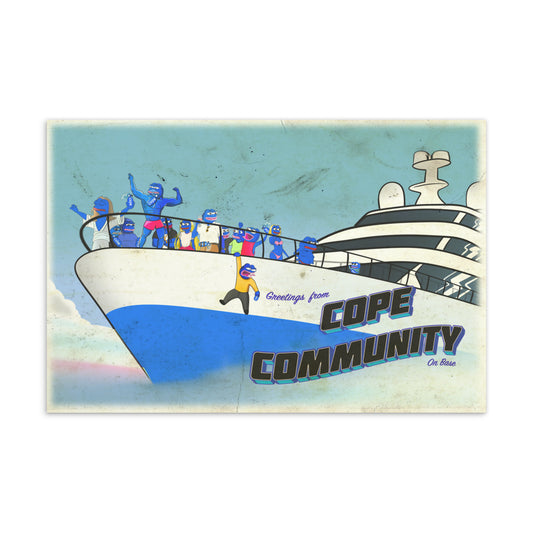 COPE COMMUNITY - Greeting Card